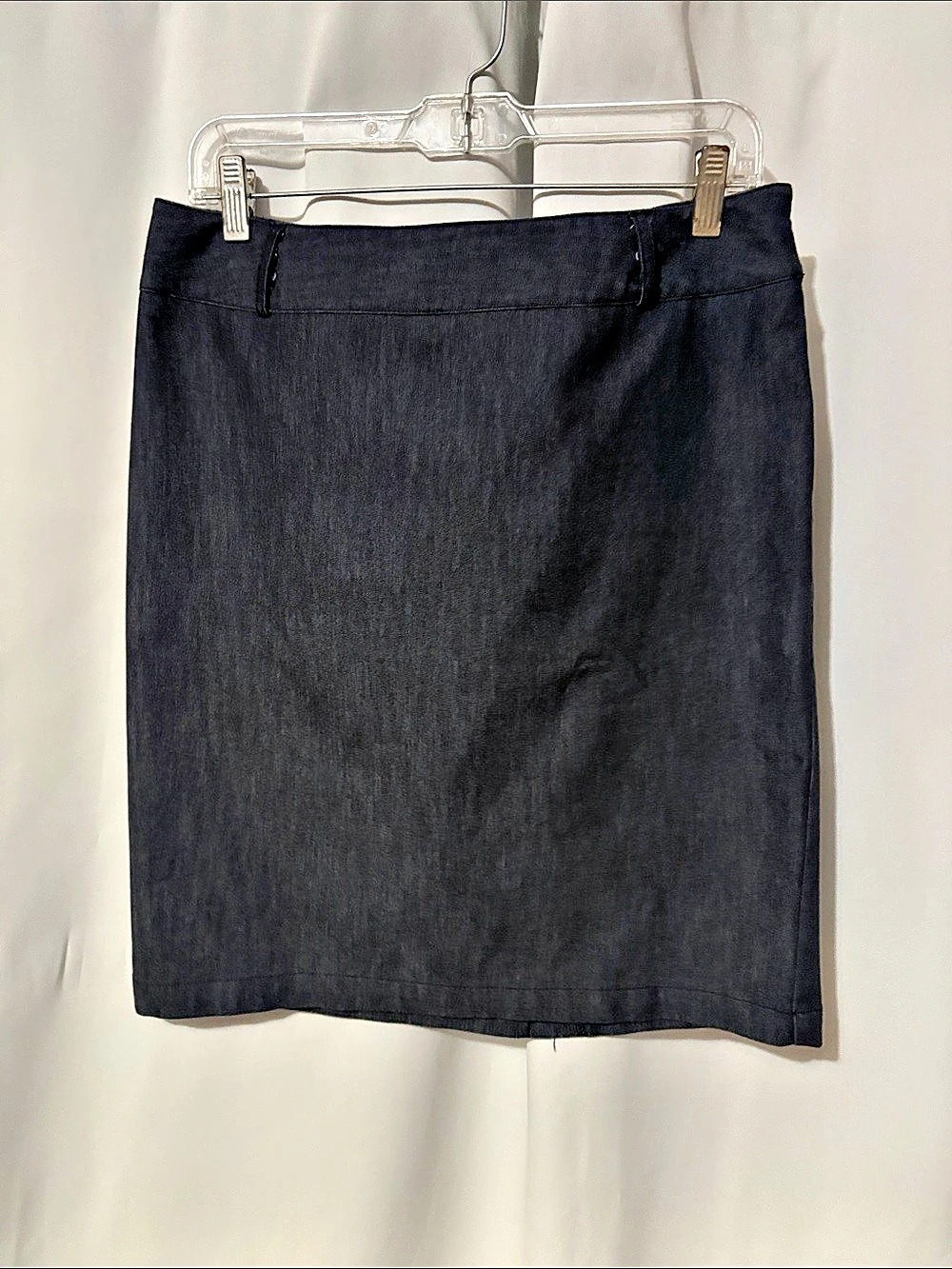 Apt. 9 Stretch Denim Pencil Skirt Black Size 10